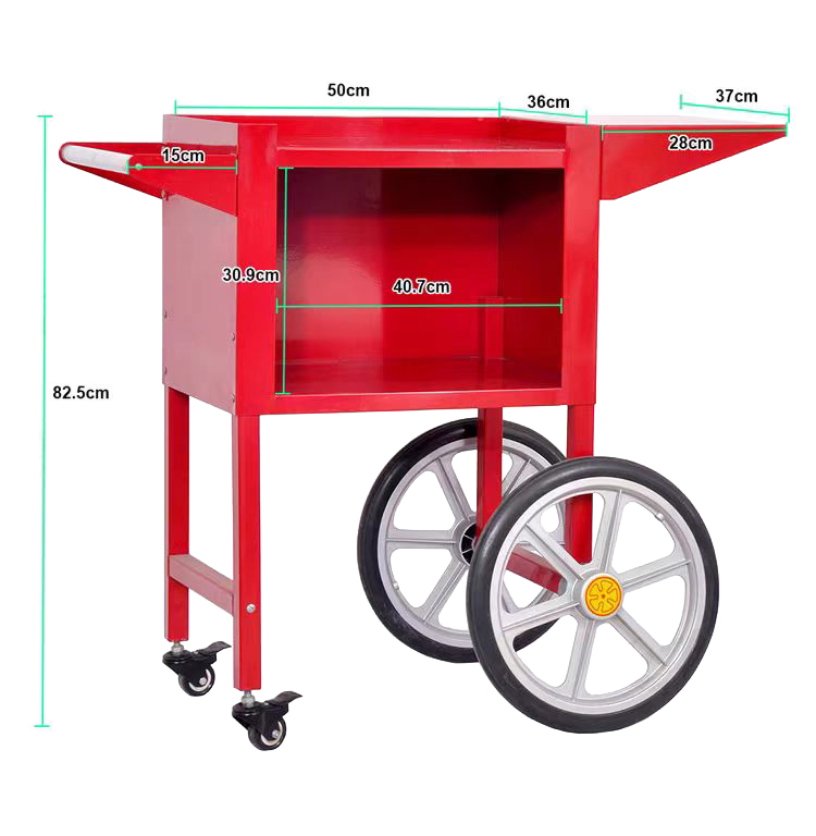 Popcorn Machine With Wheels 1.35 KW - Combisteel — miniature 3