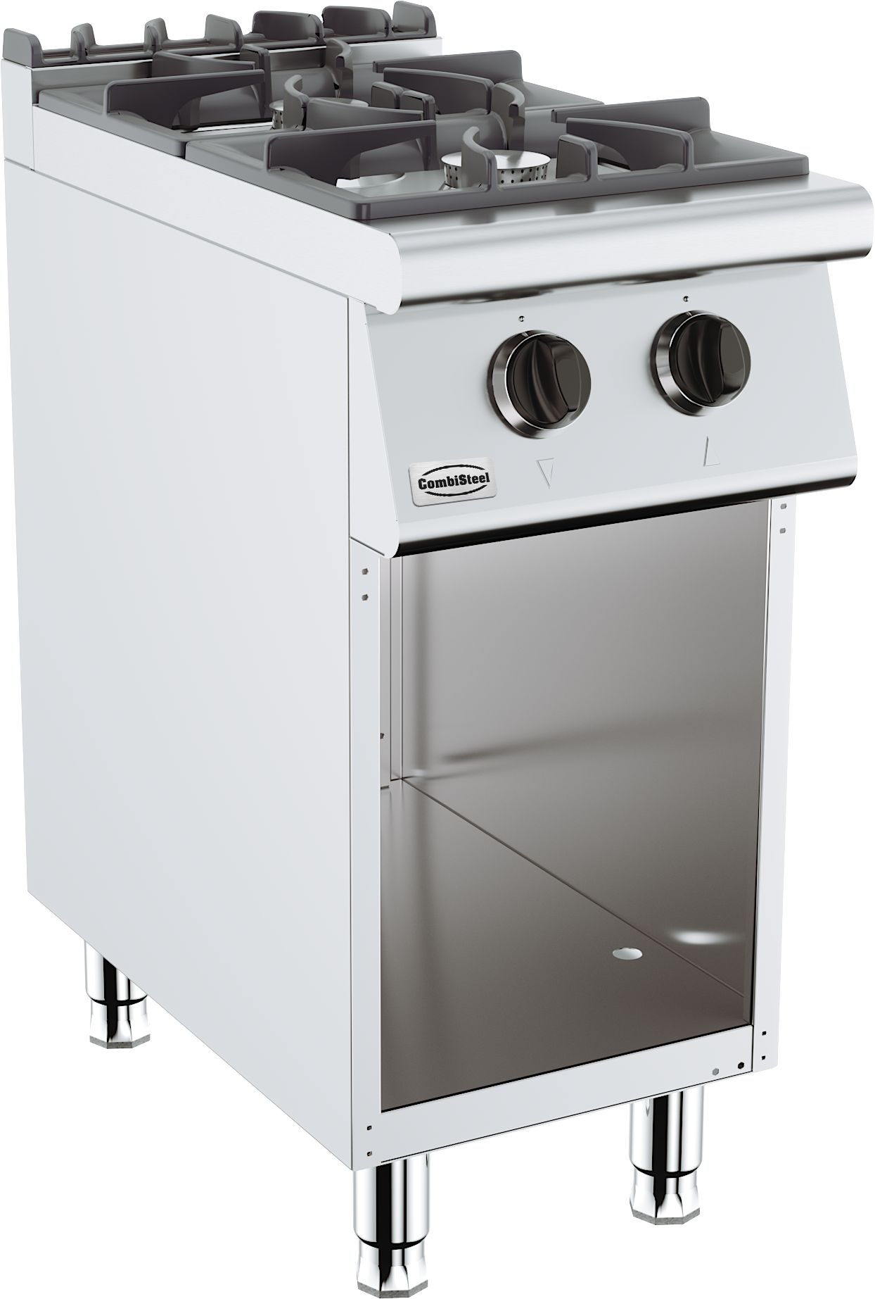 Stove Gas 2 Burners - Combisteel