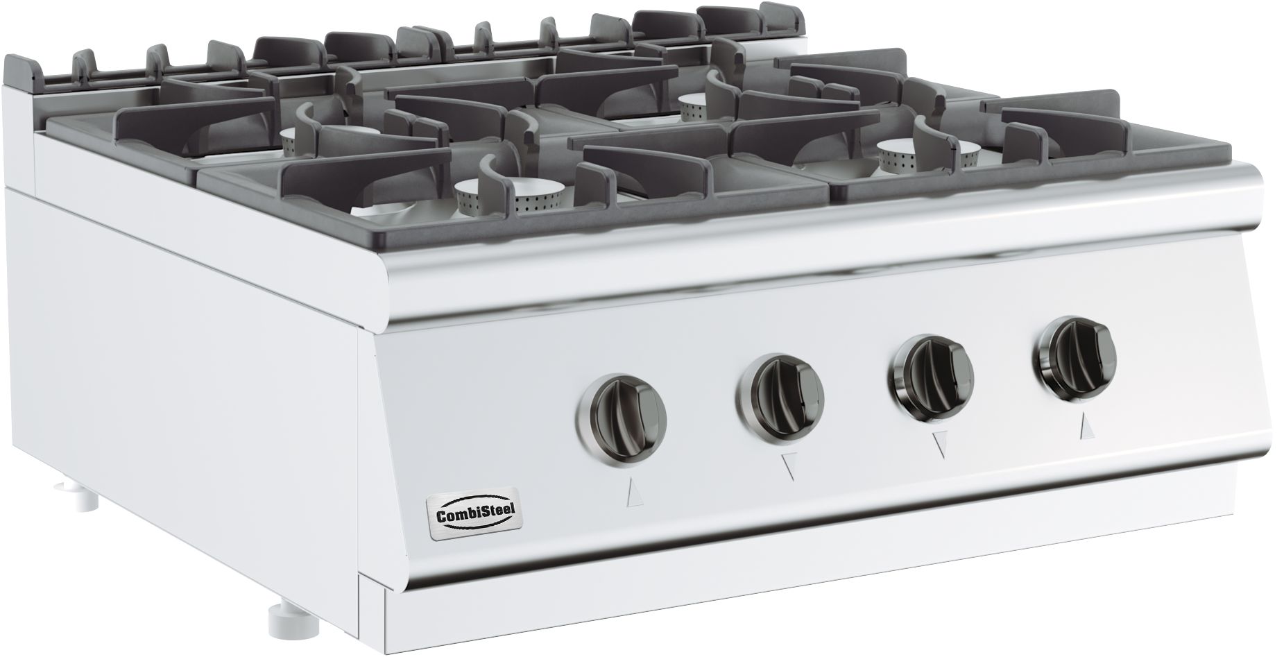 Gas Range 4 Burners - Combisteel