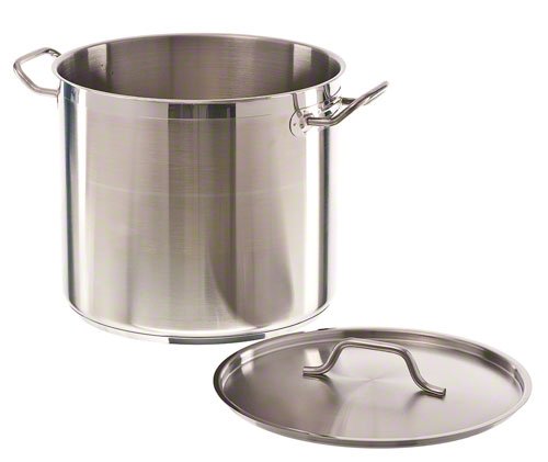 Stainless Steel Saucepan + Lid Ø36 22 L - Combisteel — miniature 2
