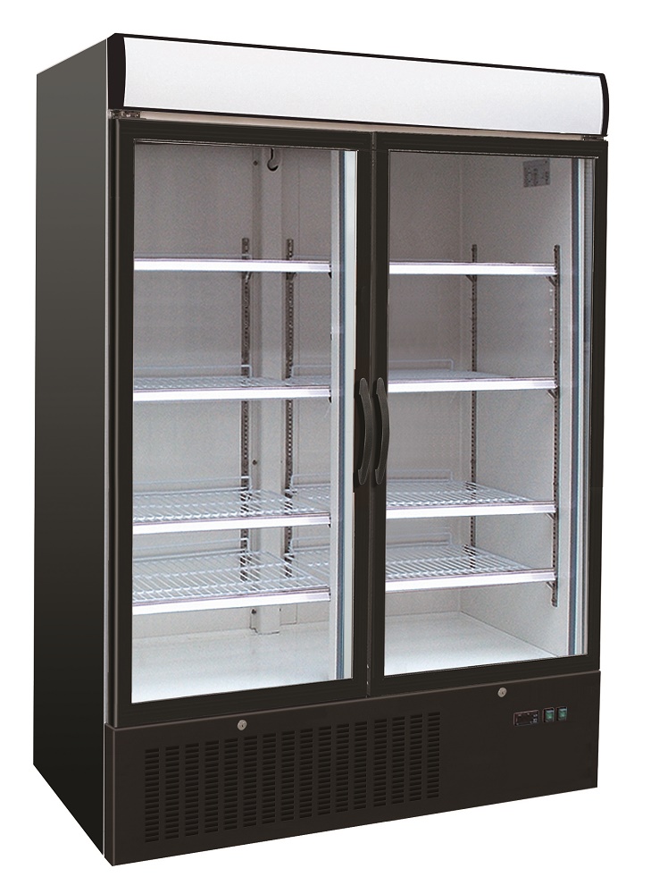 Freezer 2-door Glass 1079 L - Combisteel