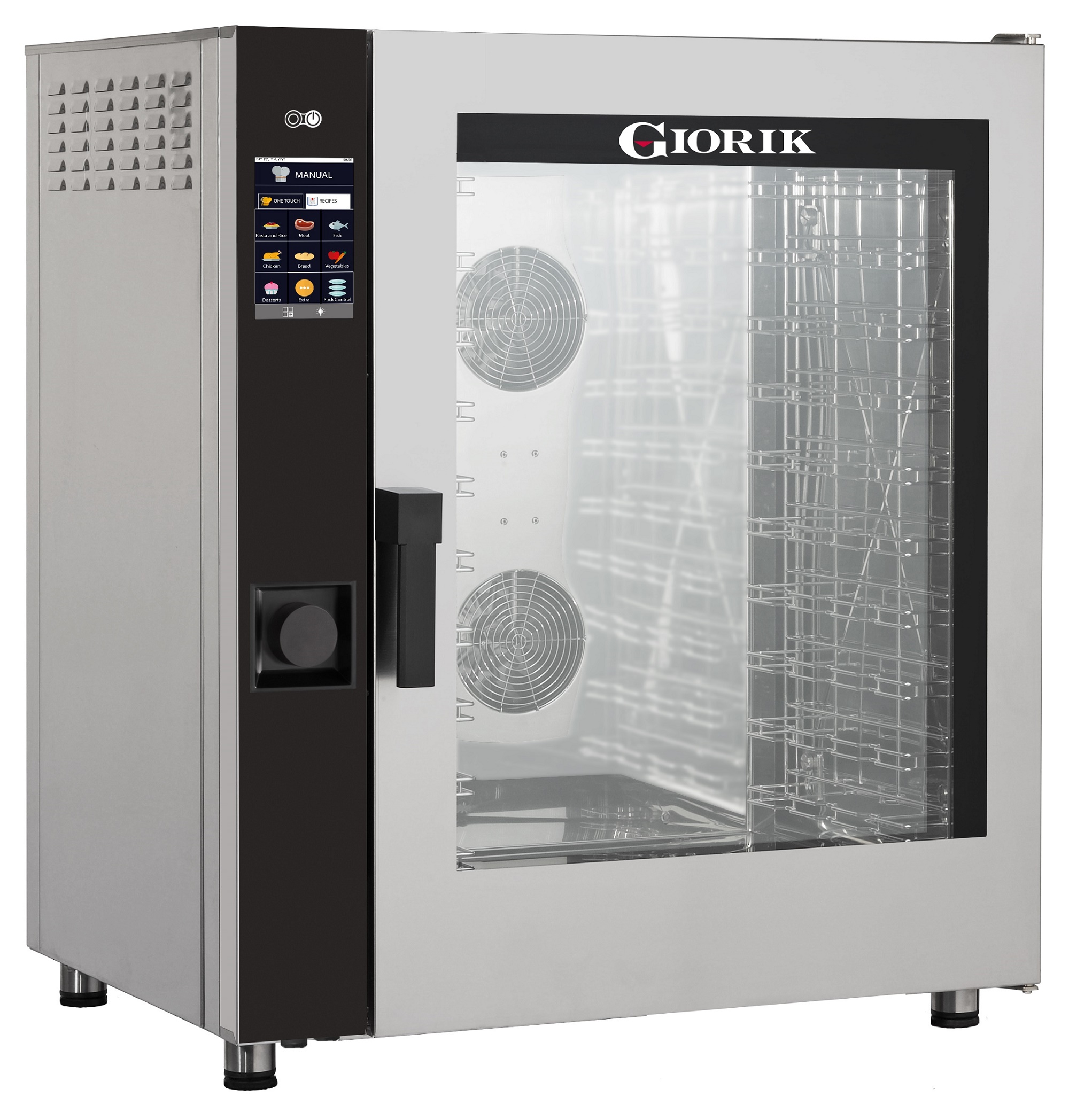 Electric Convection Oven/ Steam 10×1/1 GN Or In - Combisteel