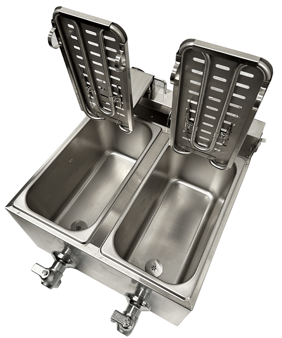 Combisteel 2×4 L Electric Countertop Deep Fryer — miniature 8