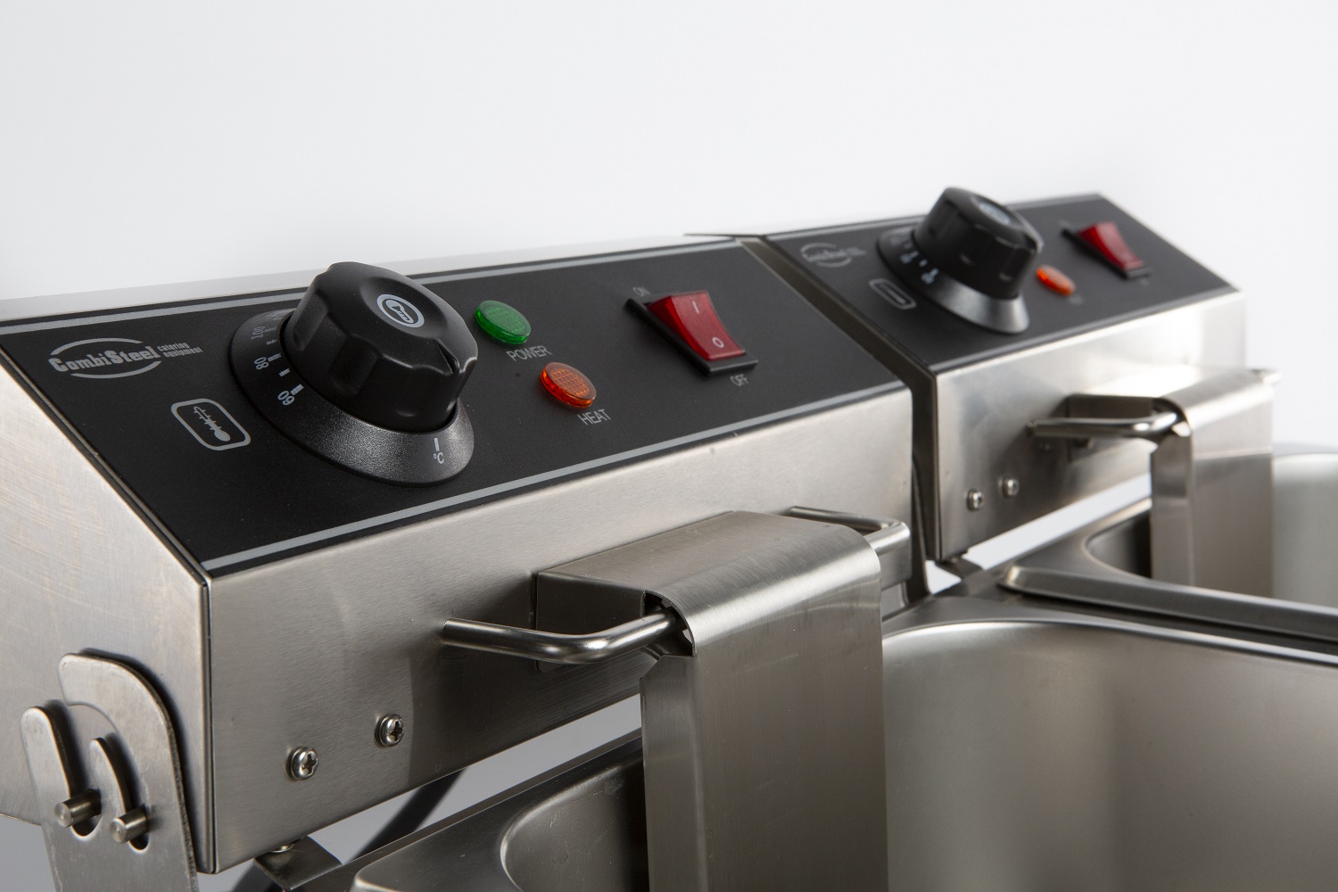 Combisteel 2×6 L Electric Countertop Deep Fryer — miniature 5