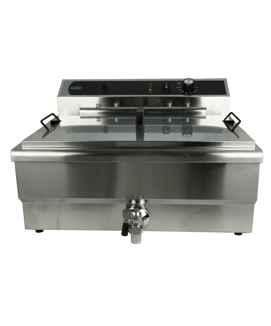 Countertop Electric Fryer 25 L With Drain Valve 6 KW - Combisteel — miniature 4