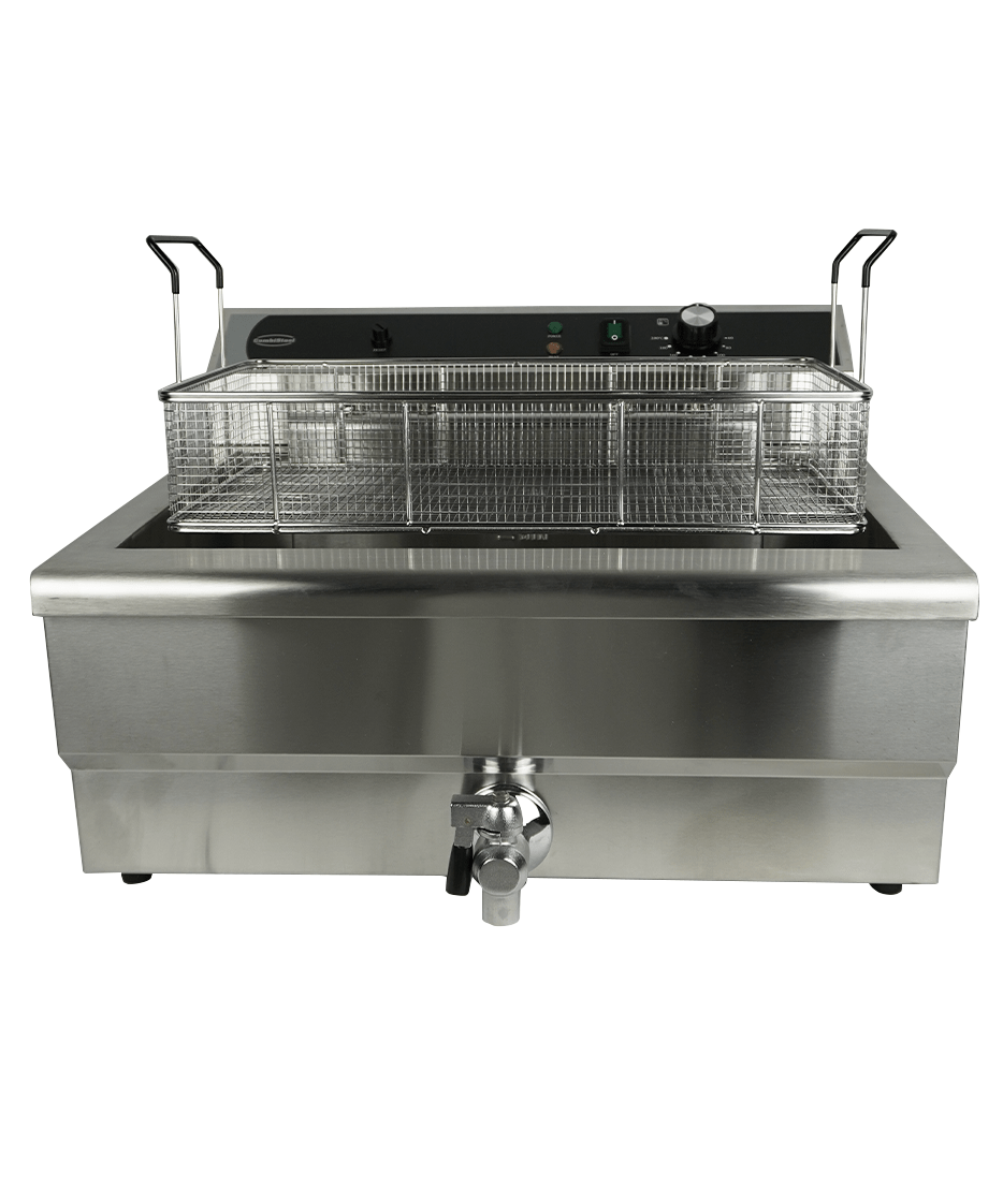 Countertop Electric Fryer 25 L With Drain Valve 6 KW - Combisteel — miniature 5