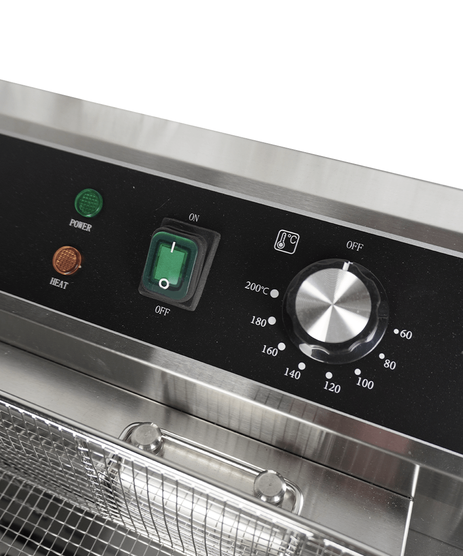 Countertop Electric Fryer 25 L With Drain Valve 6 KW - Combisteel — miniature 7