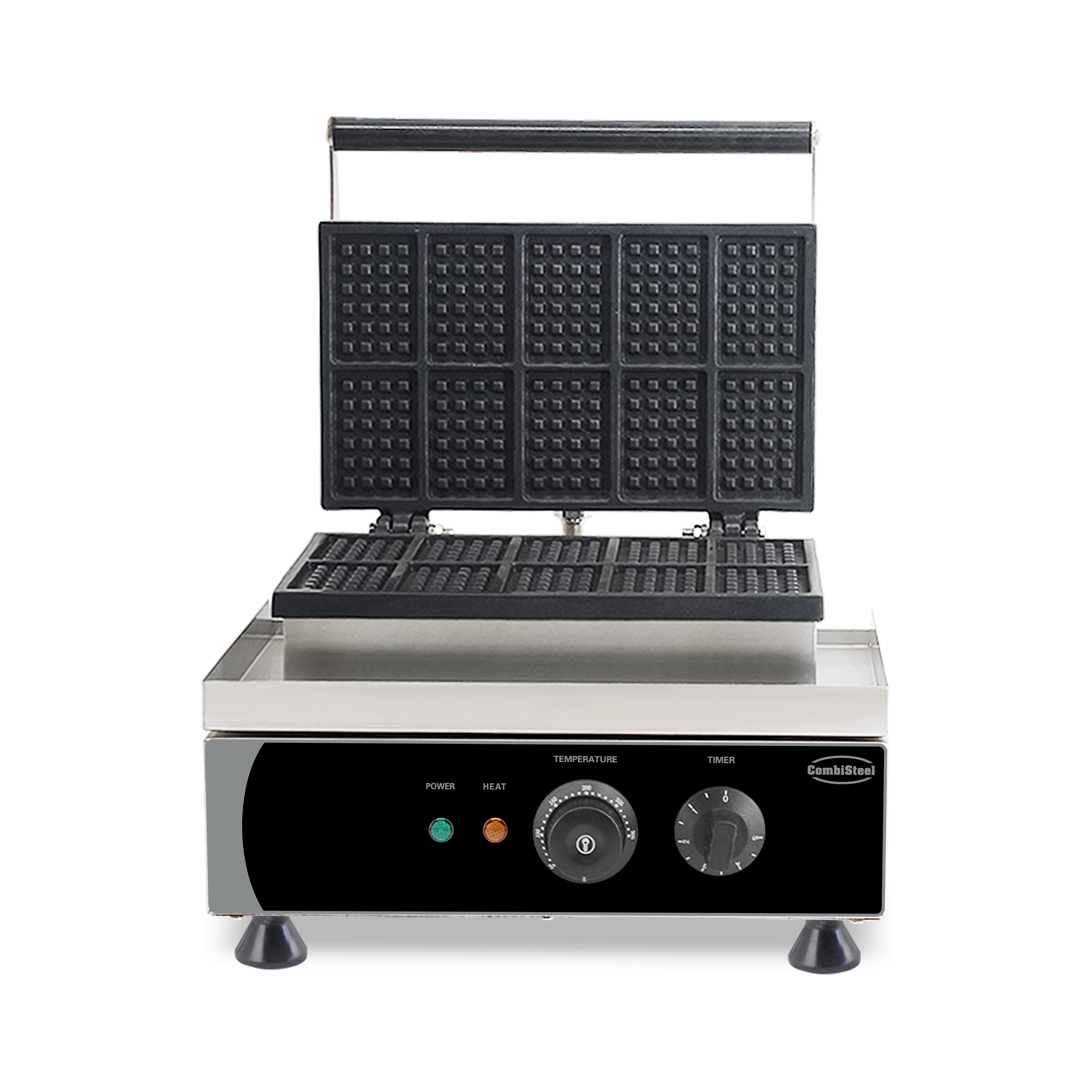 10-Plate Brussels Waffle Maker - Combisteel — miniature 2