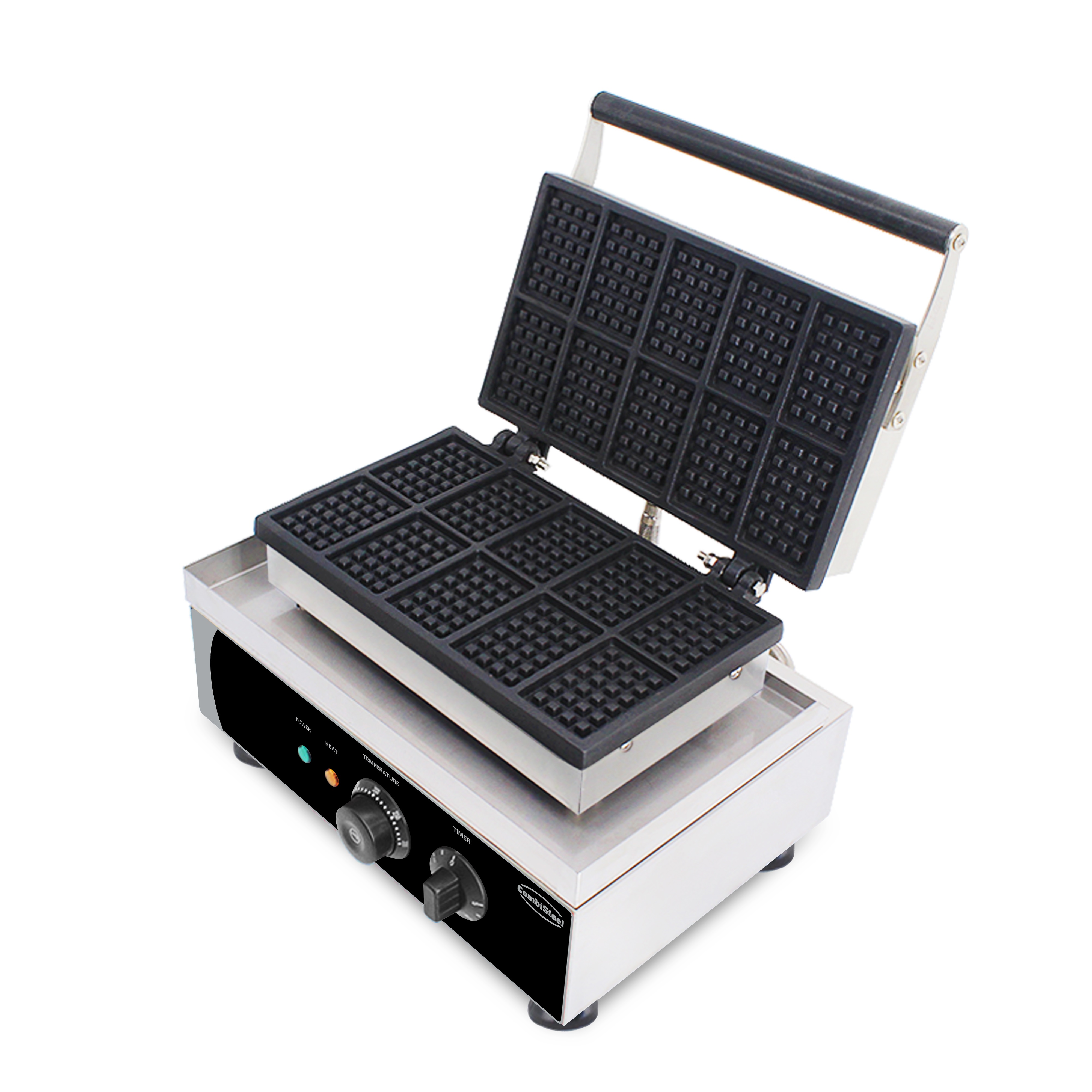 10-Plate Brussels Waffle Maker - Combisteel — miniature 3
