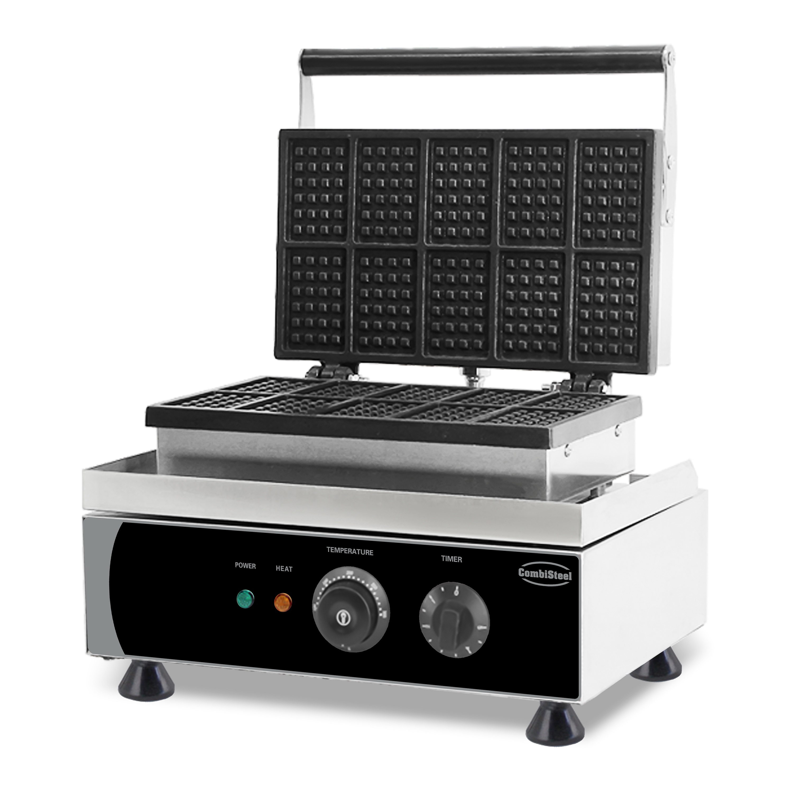 Waffle Iron 10 Pcs Waffle Of Bruxelles - Combisteel