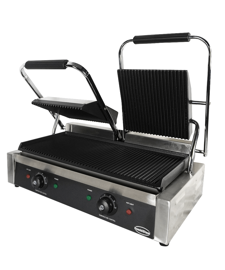 Double Panini Contact Grill 3.6 KW - Combisteel — miniature 7