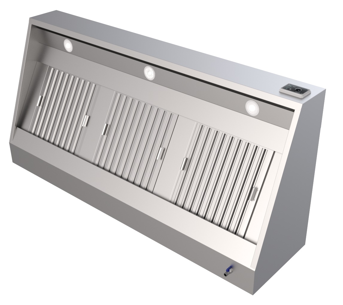 950 Complete Wall Extraction Hoods 1200 - Combisteel — miniature 2