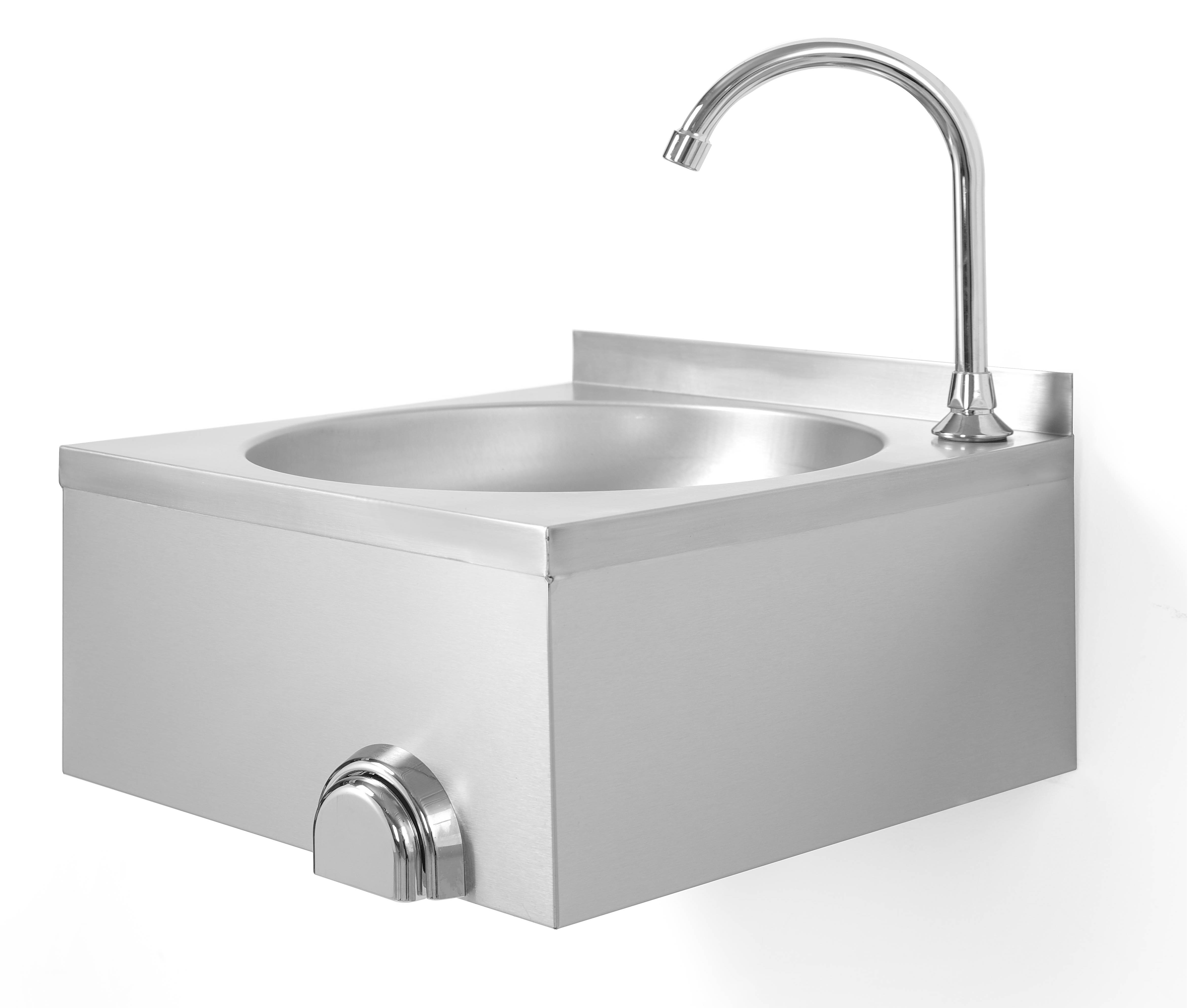 Lavabo Commande Au Genou (Small) 400 MM - Combisteel