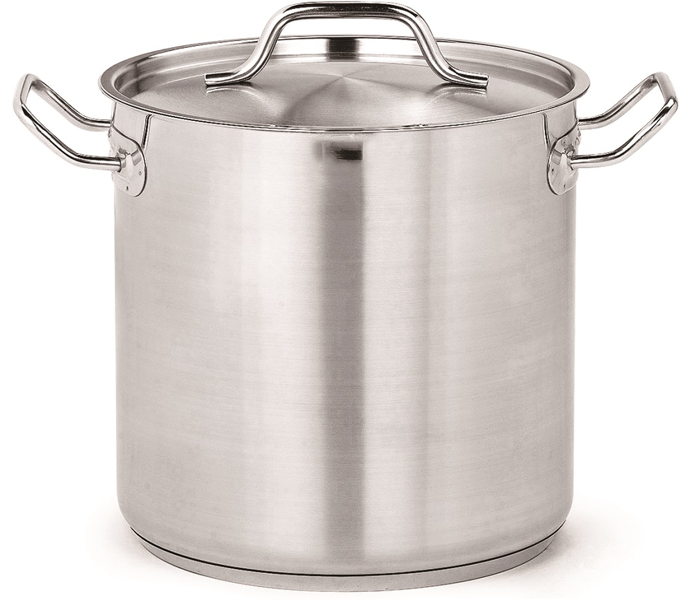Stockpot Deep Stainless Steel + Lid Ø45 71 L - Combisteel