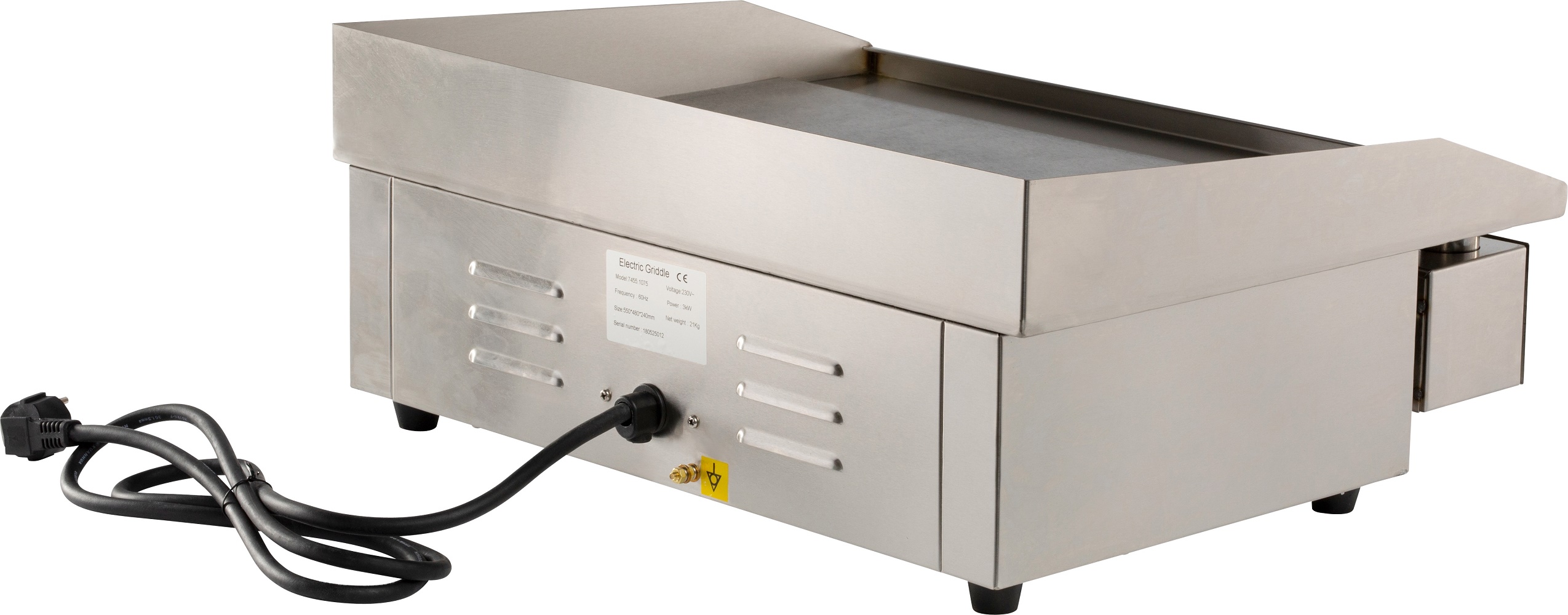 Electric Griddle Plate (Small) 3 KW - Combisteel — miniature 5