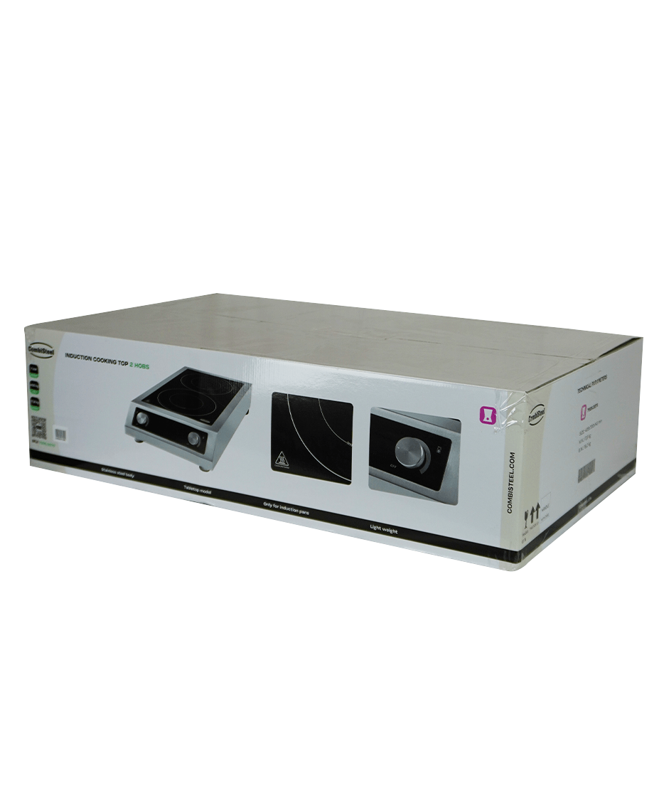 Tabletop Induction Hob 2 Zones Suitable Only For Induction Pans 7 KW - Combisteel — miniature 2