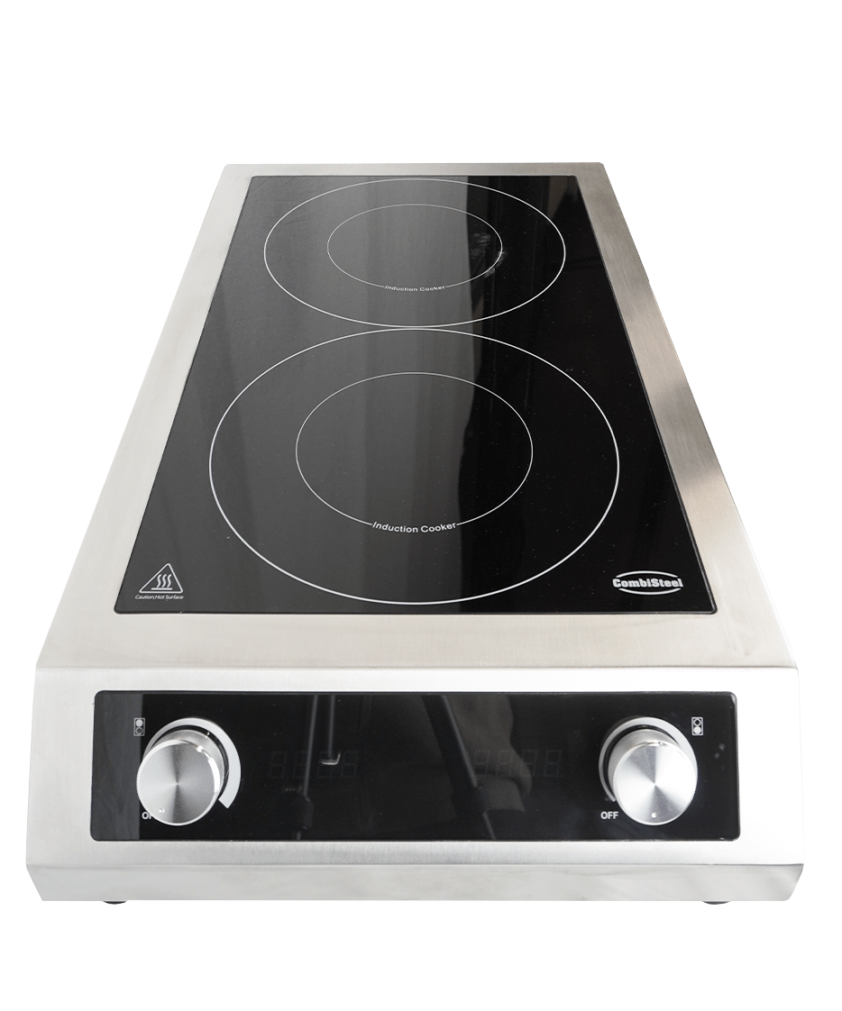 Tabletop Induction Hob 2 Zones Suitable Only For Induction Pans 7 KW - Combisteel — miniature 5