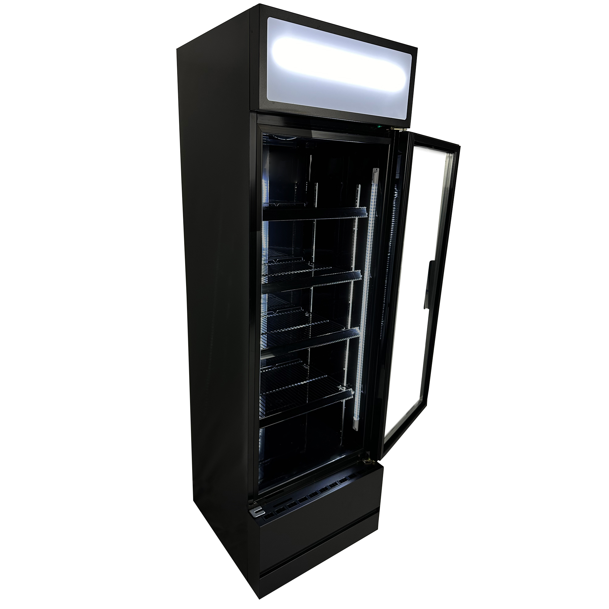 Glass-Door Refrigerator FCU-370 Bl 360 L - Combisteel — miniature 4