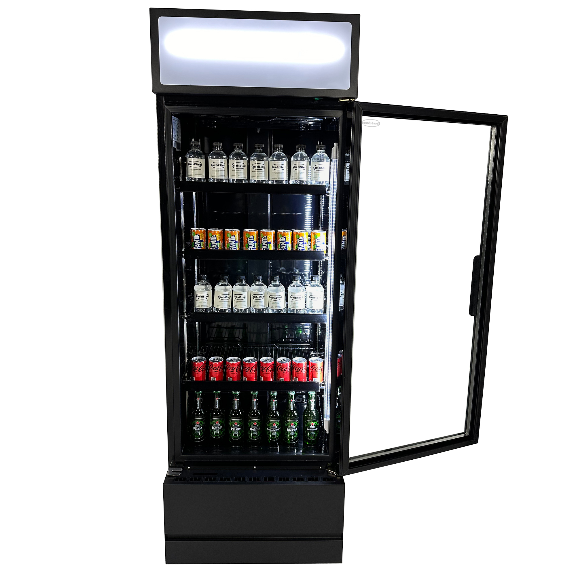 Glass-Door Refrigerator FCU-370 Bl 360 L - Combisteel — miniature 5