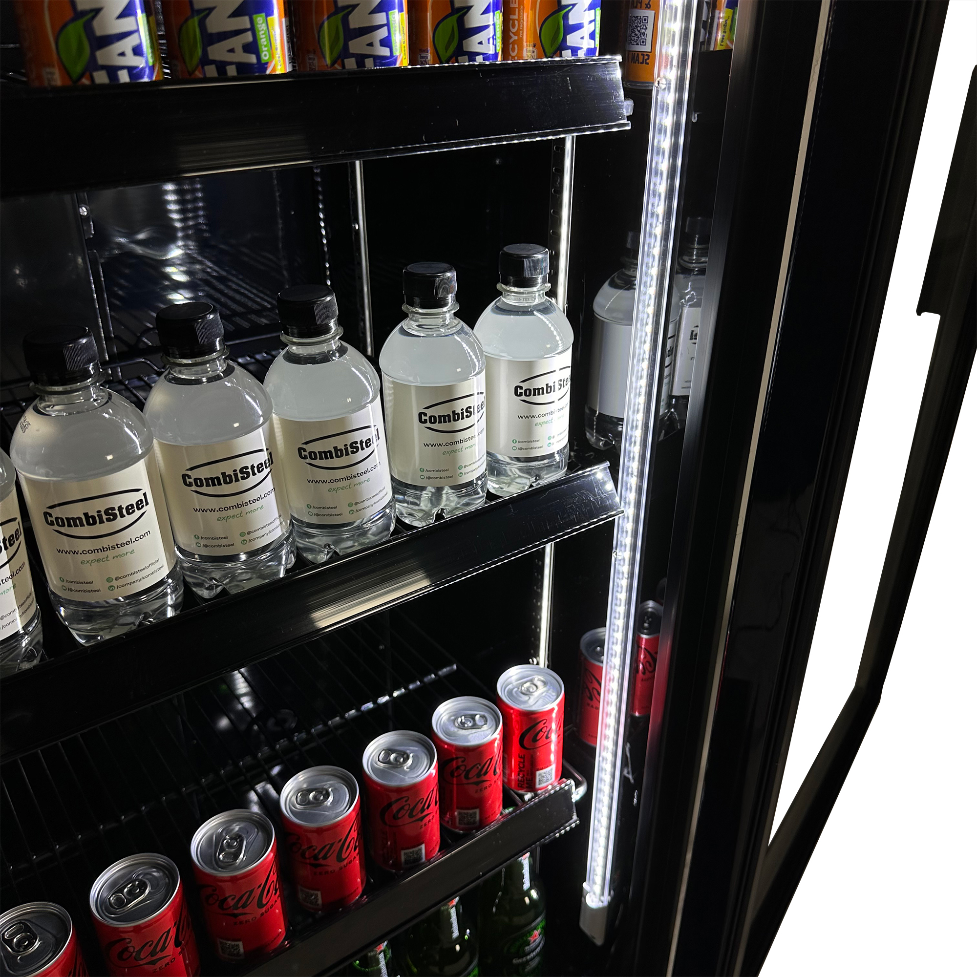 Glass-Door Refrigerator FCU-370 Bl 360 L - Combisteel — miniature 6
