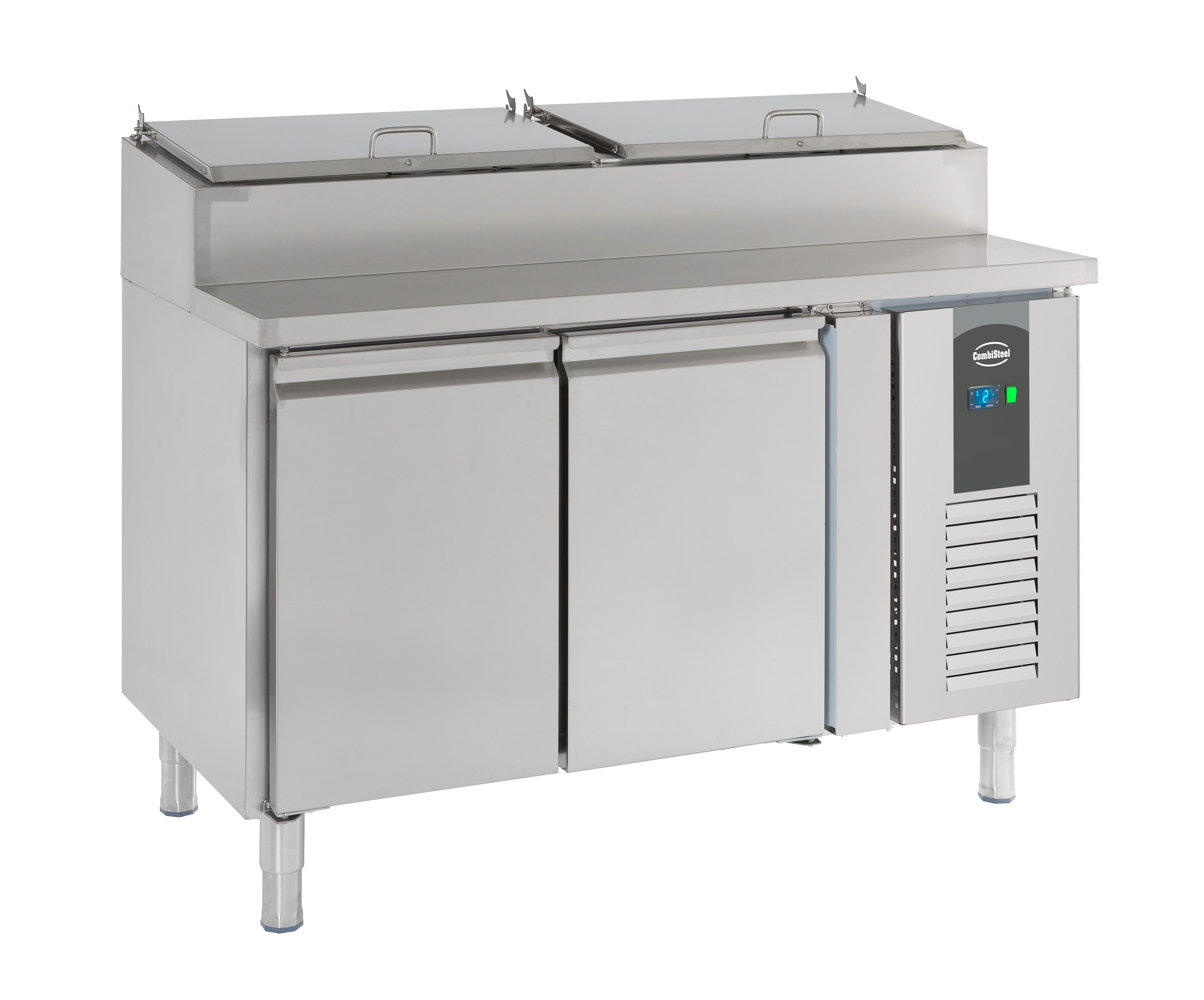 Saladette 2-door 6×1/3 GN Récipient - Combisteel