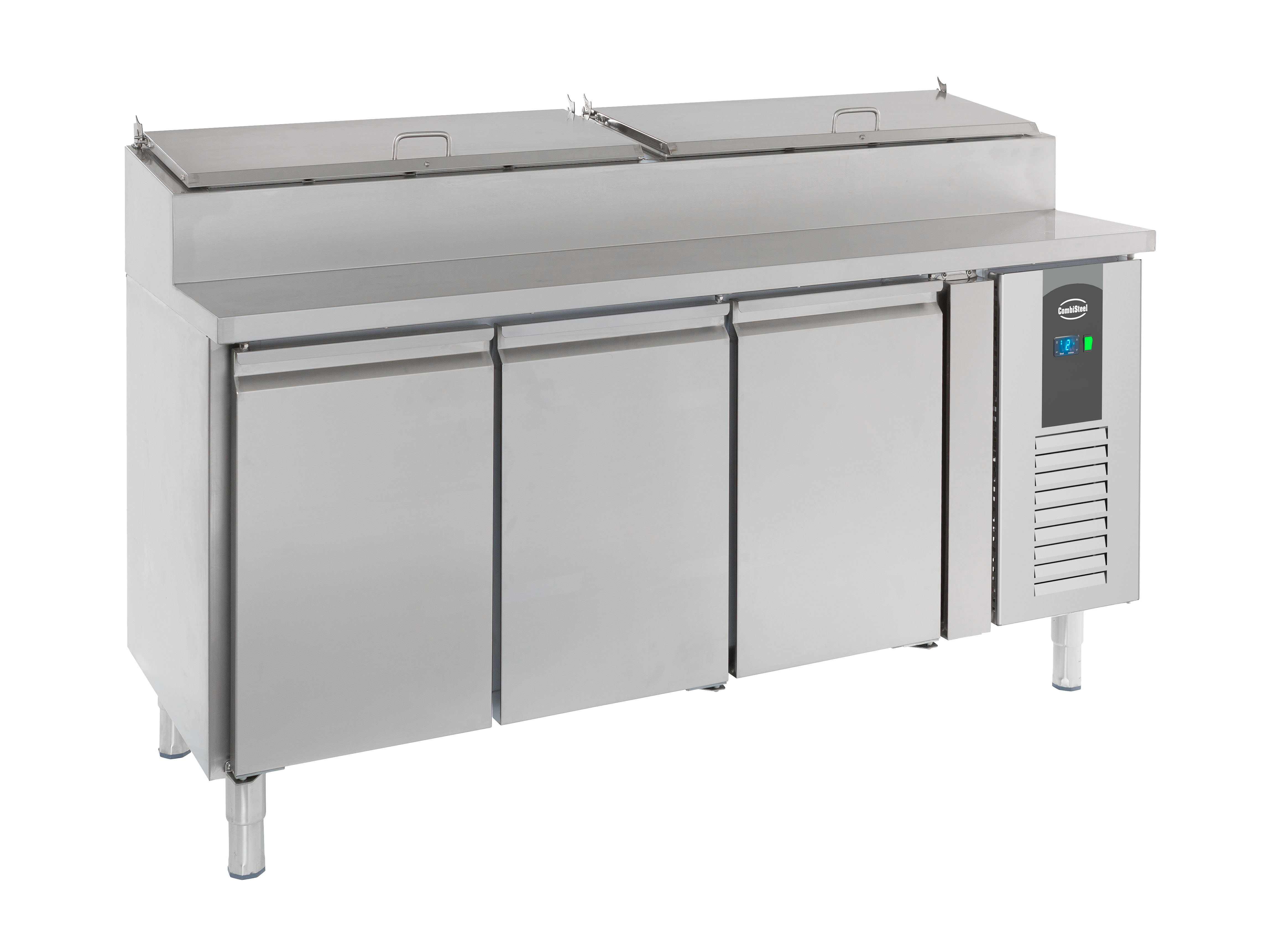 Saladette 3-door 8×1/3 GN Récipient - Combisteel