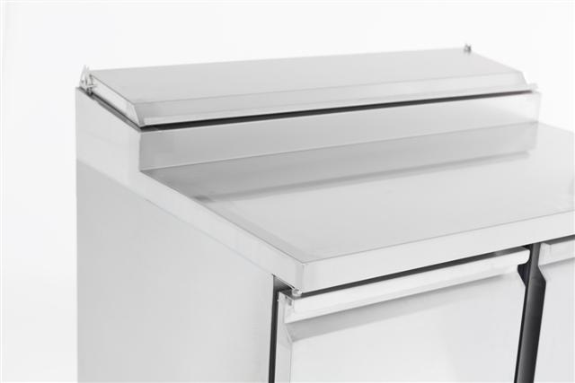 2-Door Refrigerated Saladette 5×1/6 GN Pan - Combisteel — miniature 3