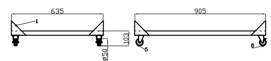 Refrigerated Counter 2 Doors 230 L - Combisteel — miniature 2