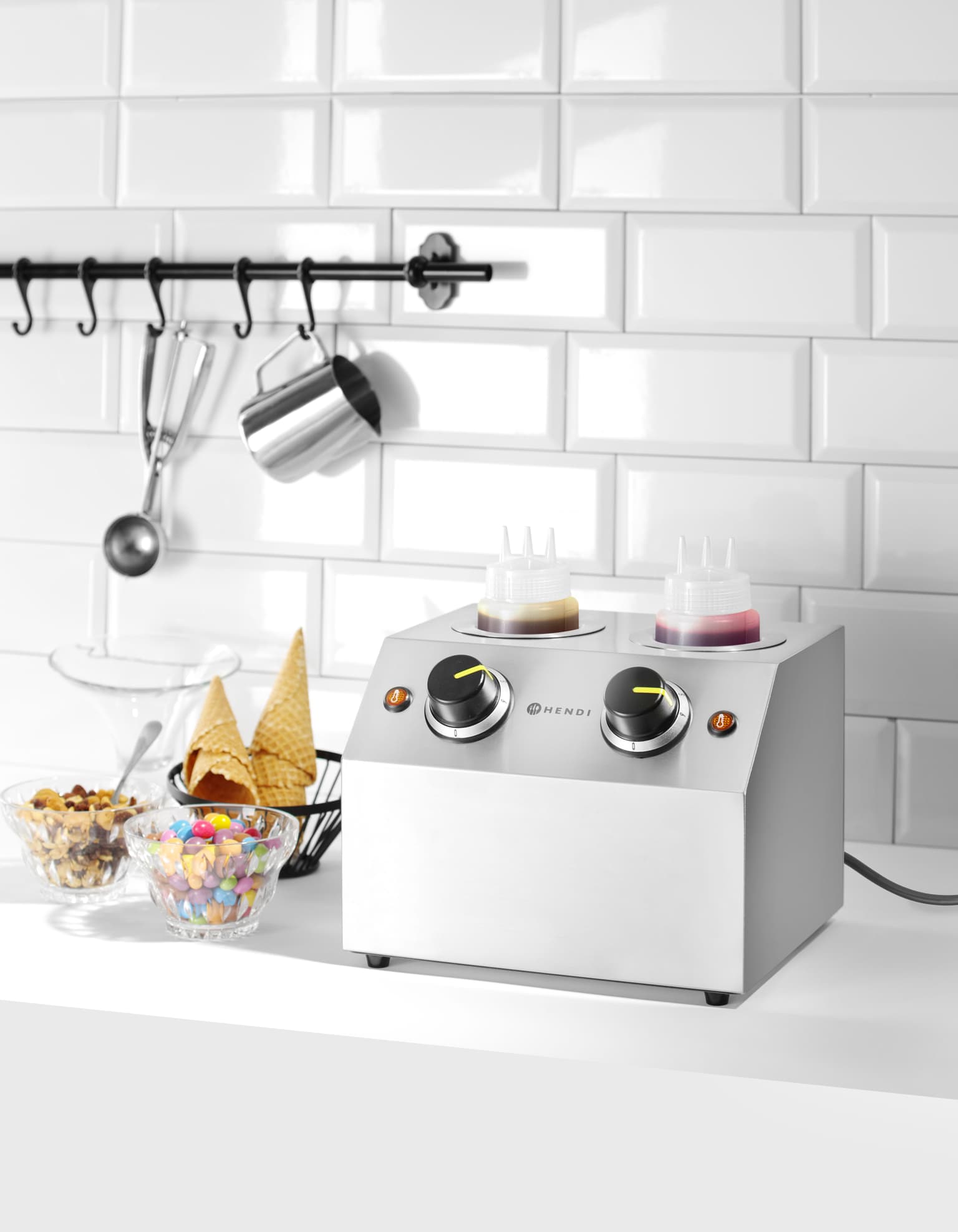 Double Sauce Warmer - Hendi — miniature 7