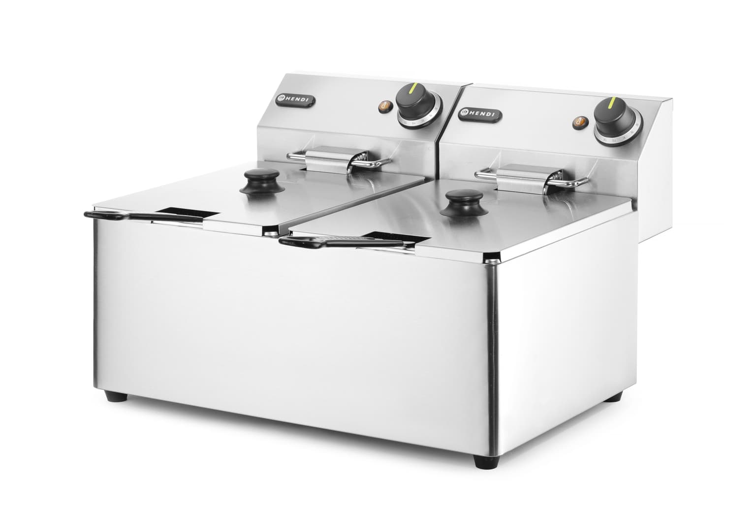 Kitchen Line Fryer - 2x8 L - Hendi — miniature 3