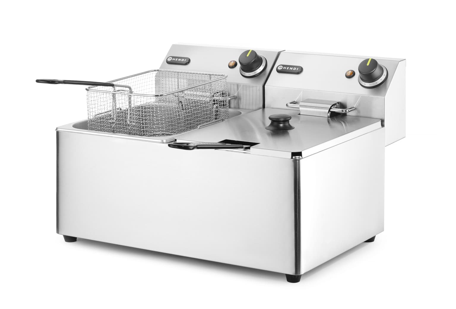 Kitchen Line Fryer - 2x8 L - Hendi — miniature 2