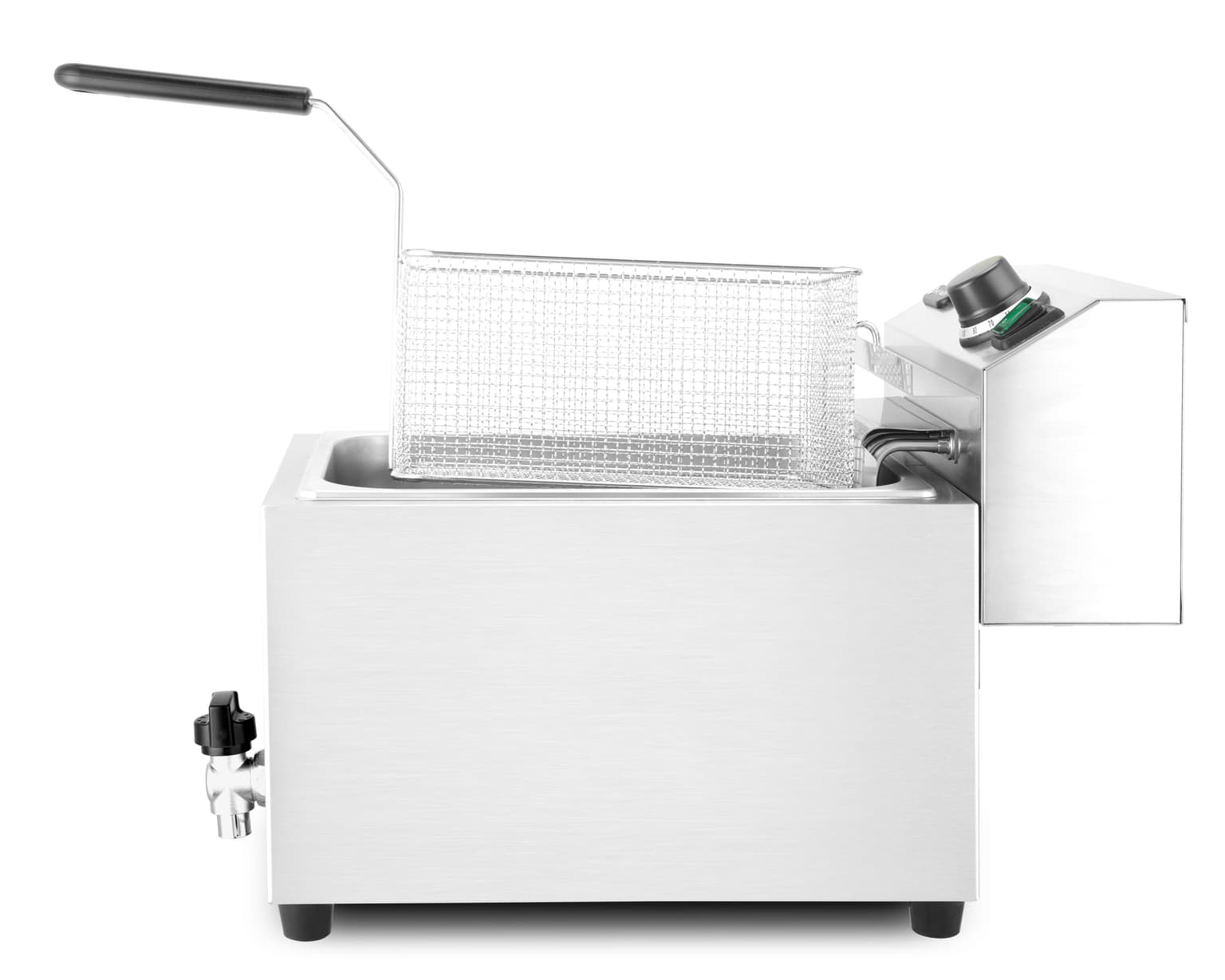 XL Fryer With Drain Tap - Hendi — miniature 3