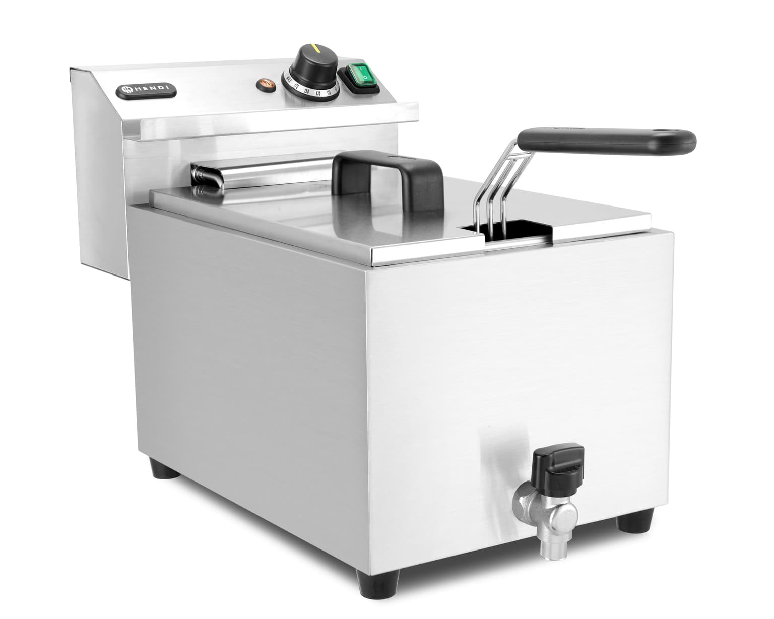 XL Fryer With Drain Tap - Hendi — miniature 4