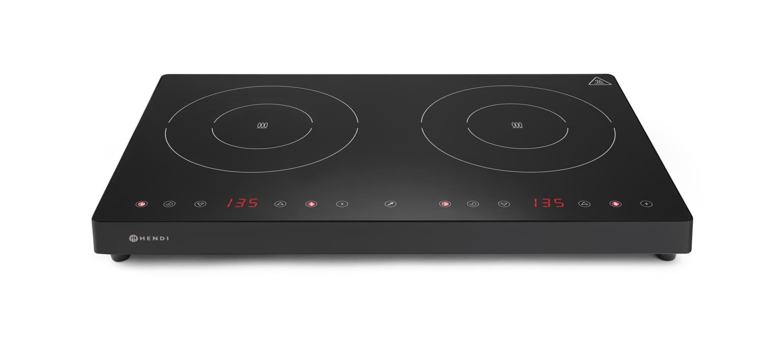 Plaque de cuisson à induction double Kitchen Line