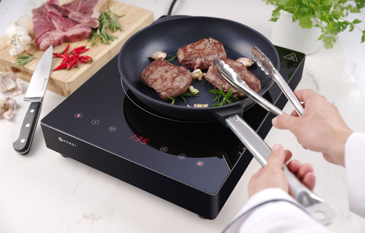 3500 W Induction Hob - Hendi — miniature 2