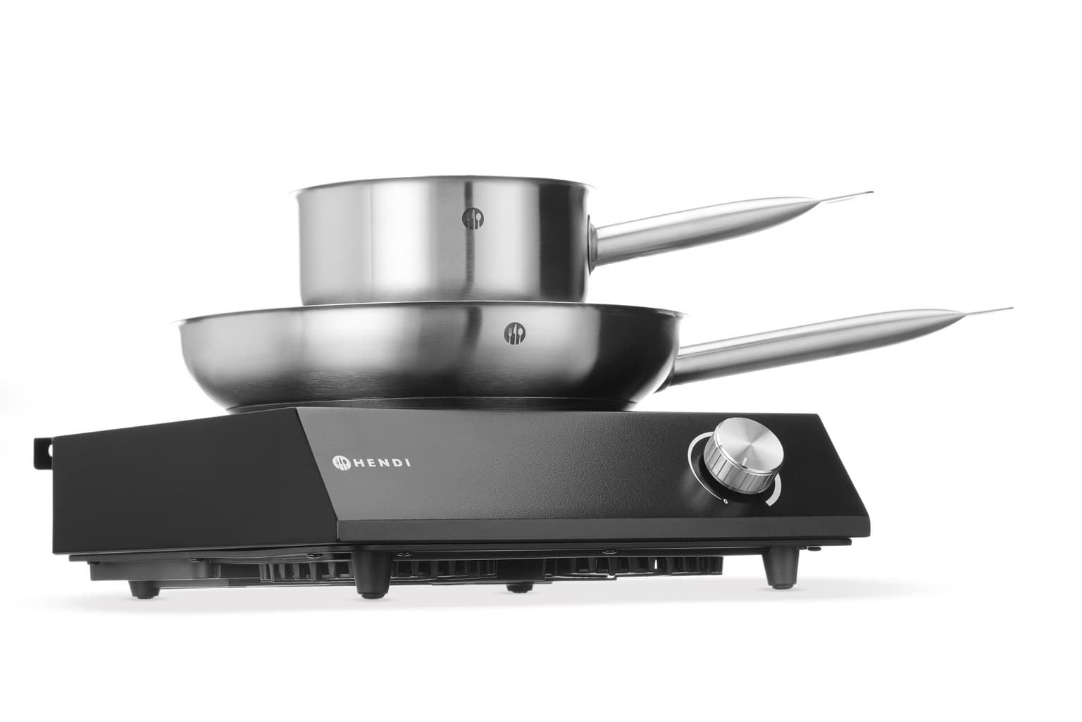 Set: 3500 W Induction Hob + Saucepan + Frying Pan - Hendi — miniature 6