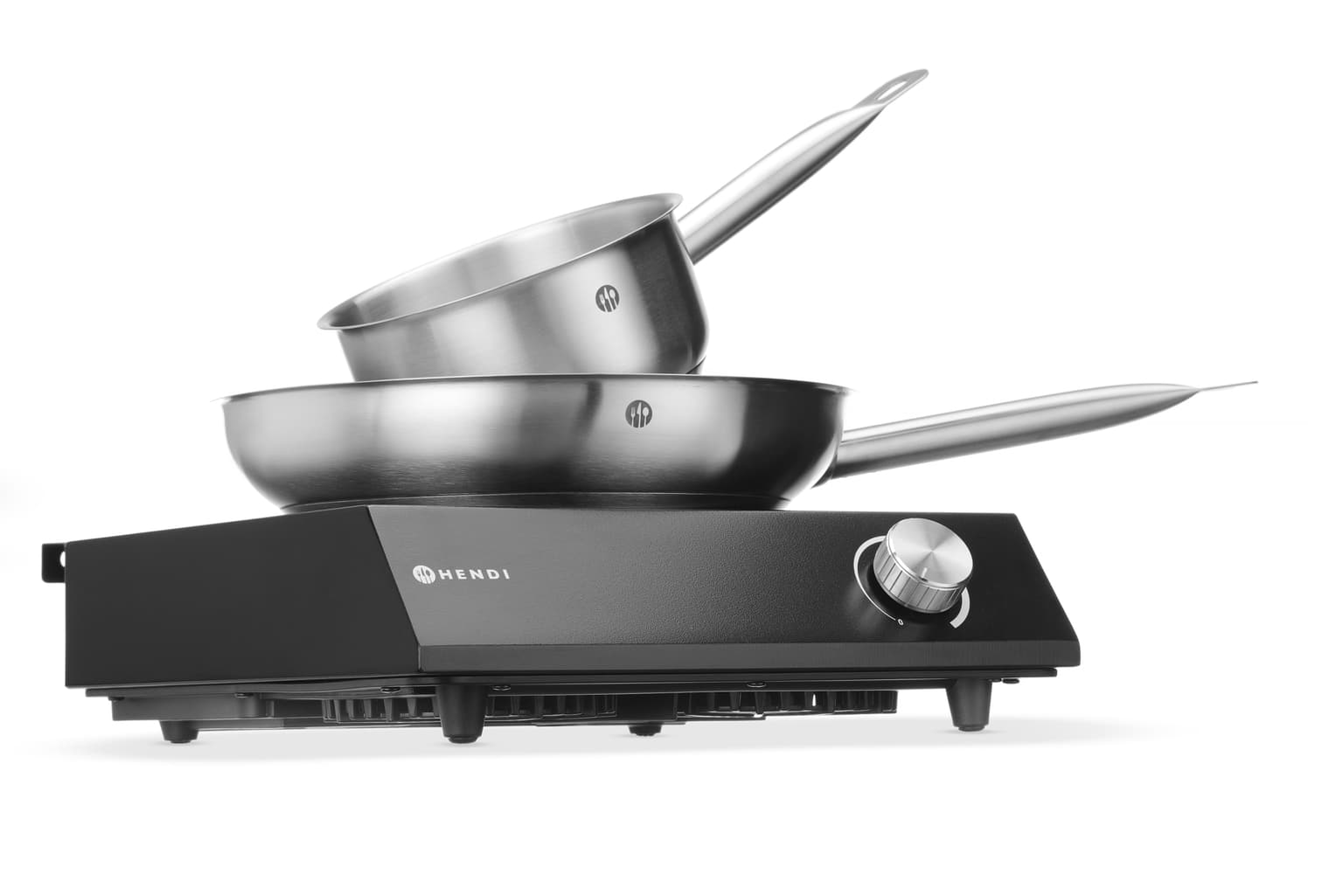 Set: 3500 W Induction Hob + Saucepan + Frying Pan - Hendi — miniature 7