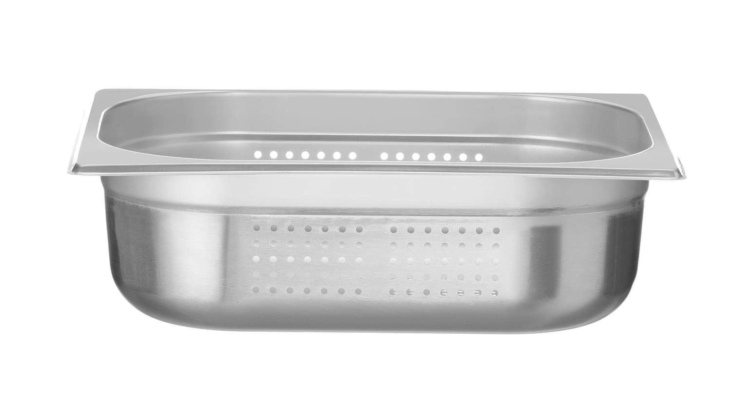 Bac gastronorme GN 1/2 perforé — 6,5L · (H)100