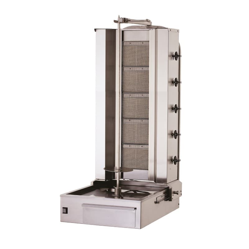 Gas Ceramic Burner Shawarma - 5 Burners - SK 5 G - Sofraca — miniature 3