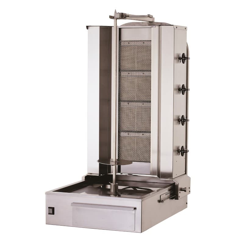 Gas Ceramic Burner Shawarma - 4 Burners - SK 4 G - Sofraca — miniature 2