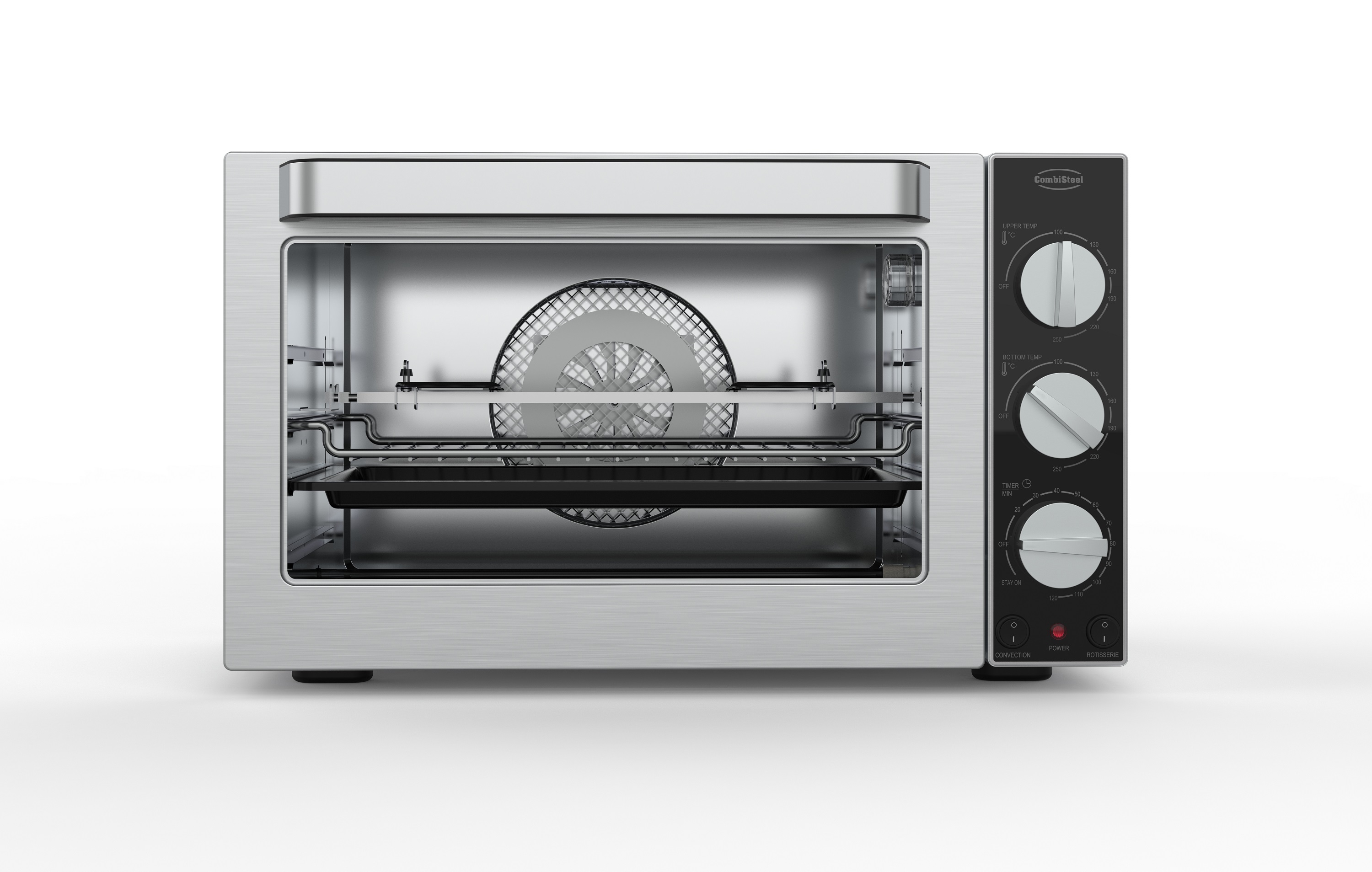 Electric Convection Oven With Fonction Rôtisserie - Combisteel