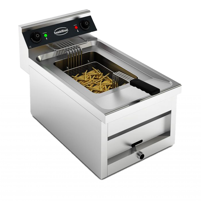 Combisteel 2×12 L 2×6 KW Countertop Electric Deep Fryer — visuel 1
