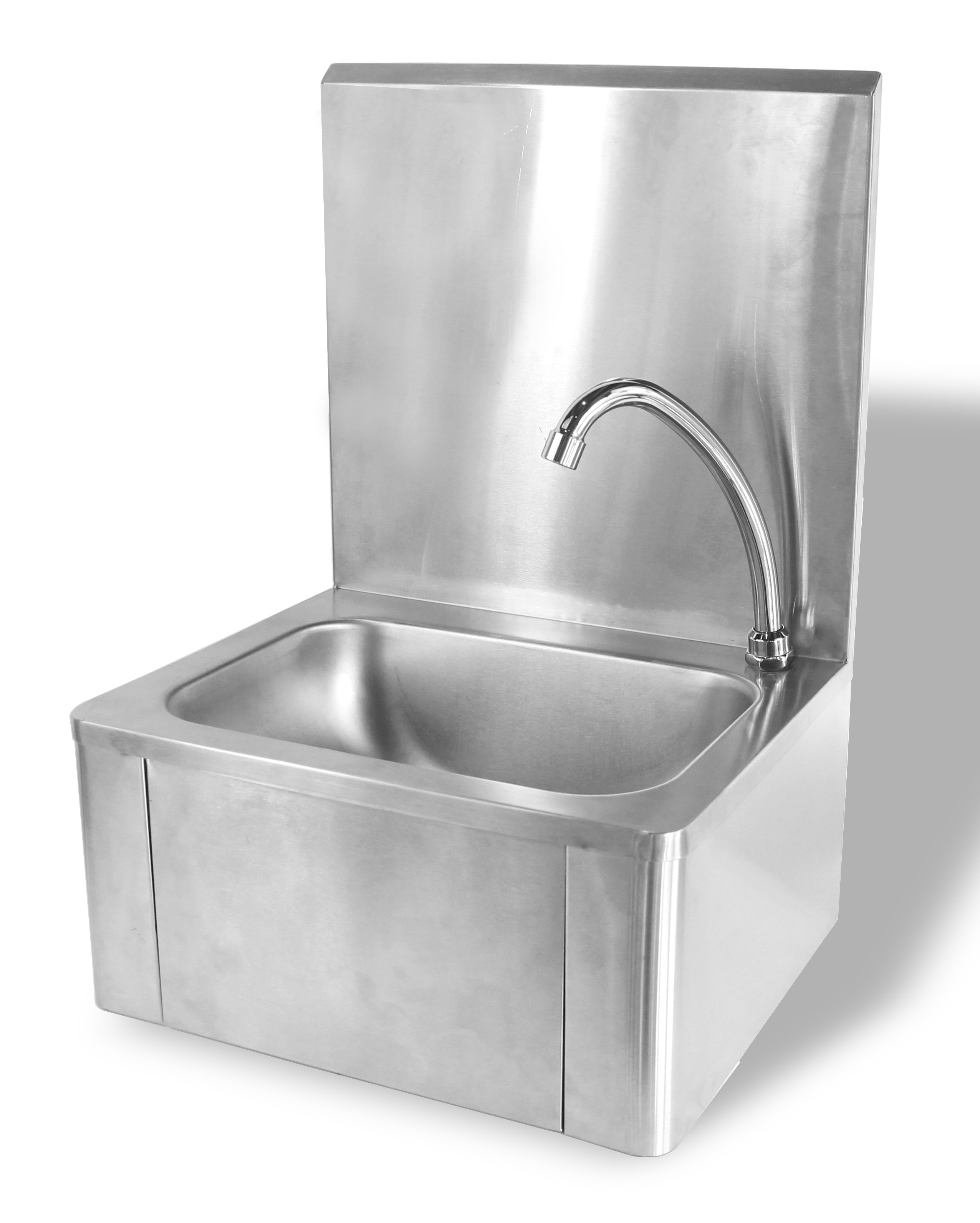 Knee-Operated Hand Basin (Large) 400 MM - Combisteel — visuel 1