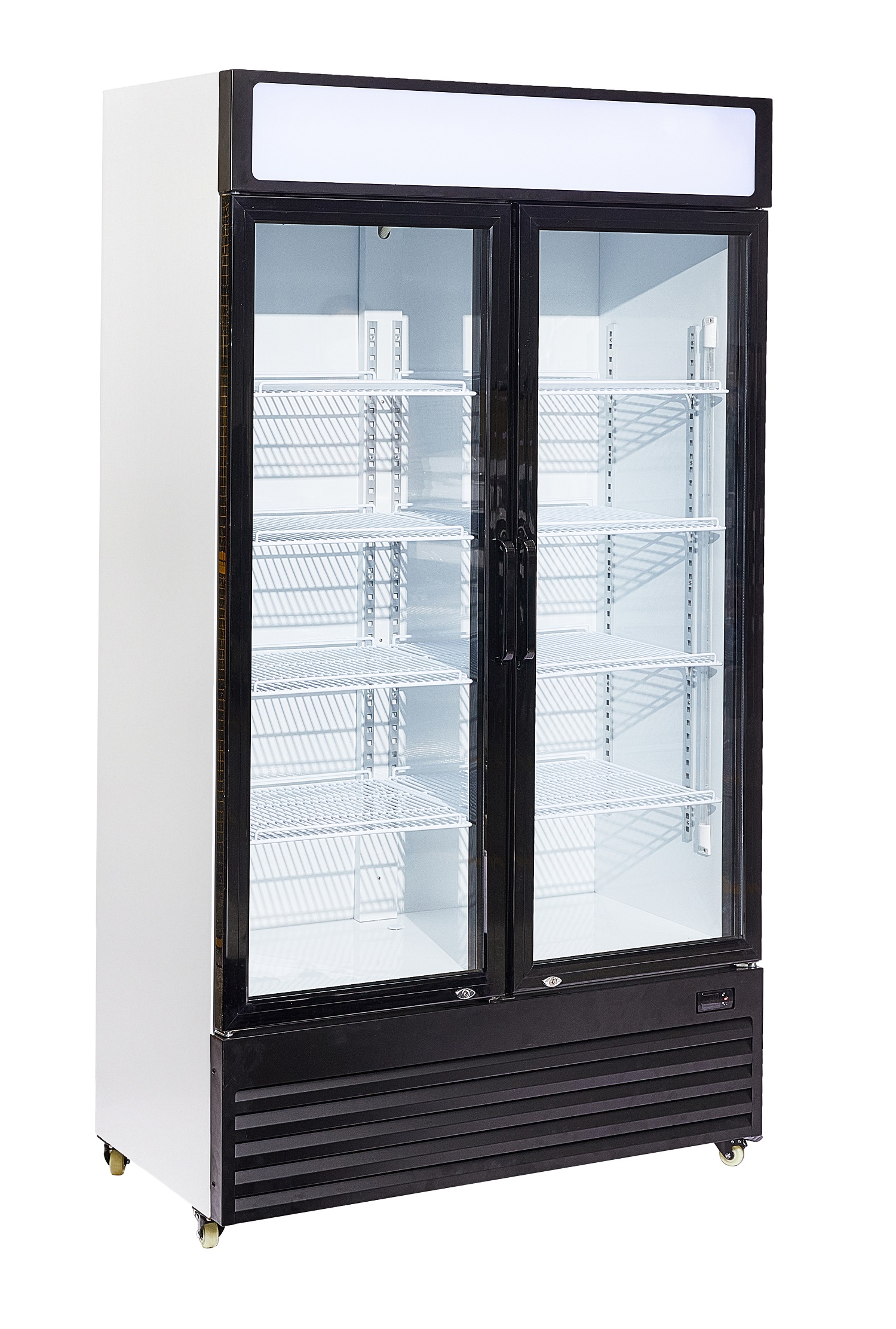 2-Door Glass Refrigerator Bez-750 Gd - Combisteel — visuel 1
