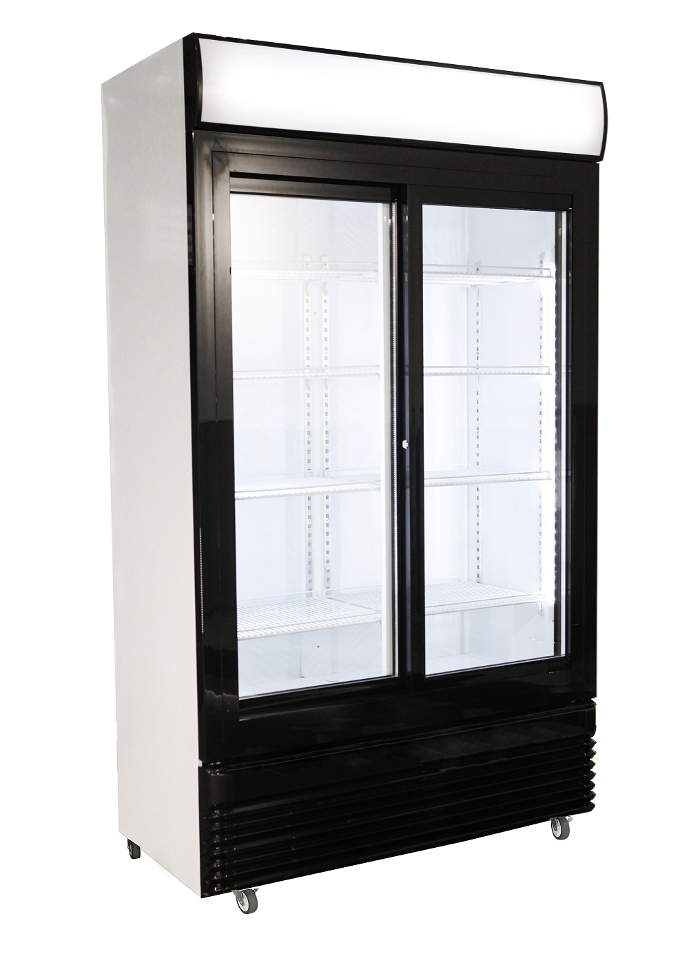 Refrigerator With Sliding Glass Doors Bez-780 Sl - Combisteel — visuel 1